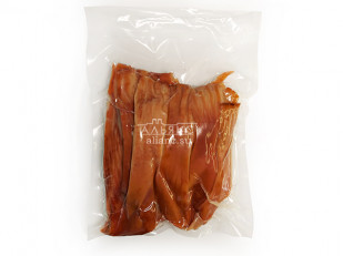 Камбала микс (филе камбалы и икра): Кальмар со вкусом краба (Мясо краба) (Премиум)