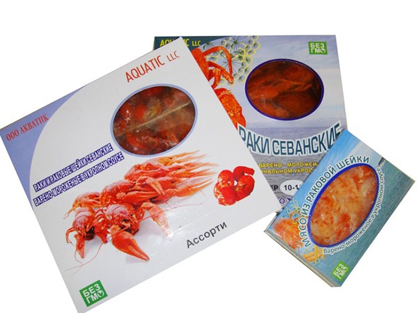 Раки в ассортименте в Майкопе