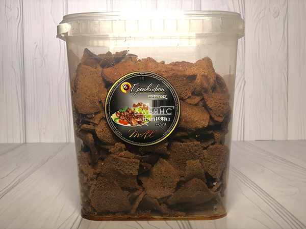 Ржаные гренки со вкусом шашлыка в Майкопе
