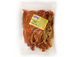 Снеки к пиву: Кальмар со вкусом краба (Мясо краба)