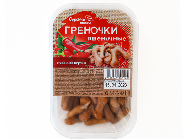 Сурские гренки Тайский перчик (100 гр) в Майкопе
