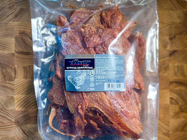 Мясо (АЛЬЯНС) вяленое курица 500гр "С халапеньо" в Майкопе