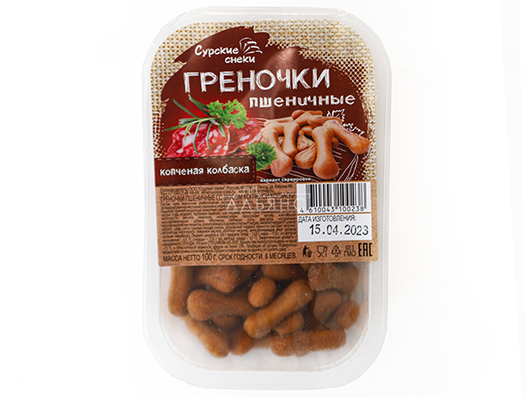 Сурские (ПШЕНИЧНЫЕ) Копченая колбаска (100 гр) в Майкопе