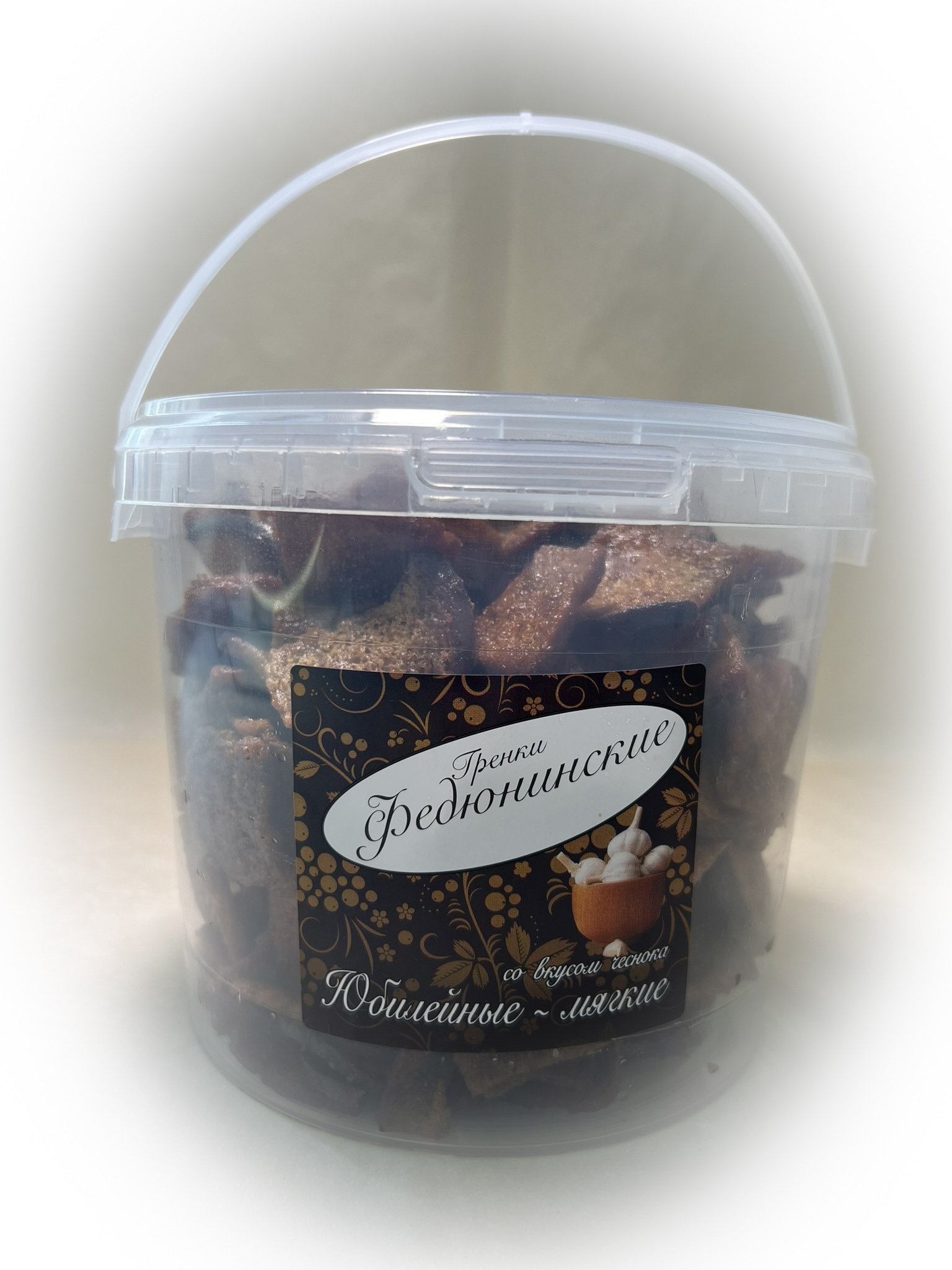 Гренки "ФЕДЮНИНСКИЕ" "Чеснок" (ведро 900 гр.) в Майкопе