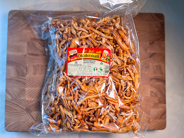 Нитка ЖАРЕНАЯ "Тайский перец" Oktobersnack 1 кг (сырный продукт) в Майкопе