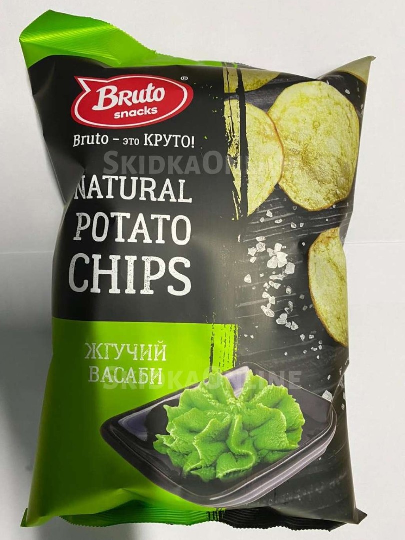 Картофель «Бруто» со вкусом васаби 130 гр. в Майкопе