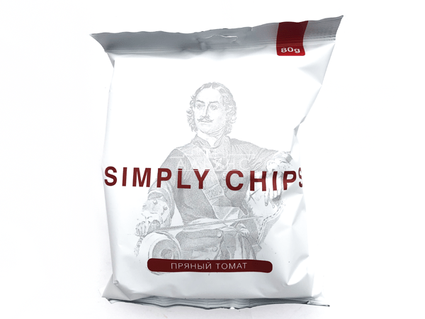 Картофельные чипсы "Simple chips" Пряный томат 80 гр. в Майкопе